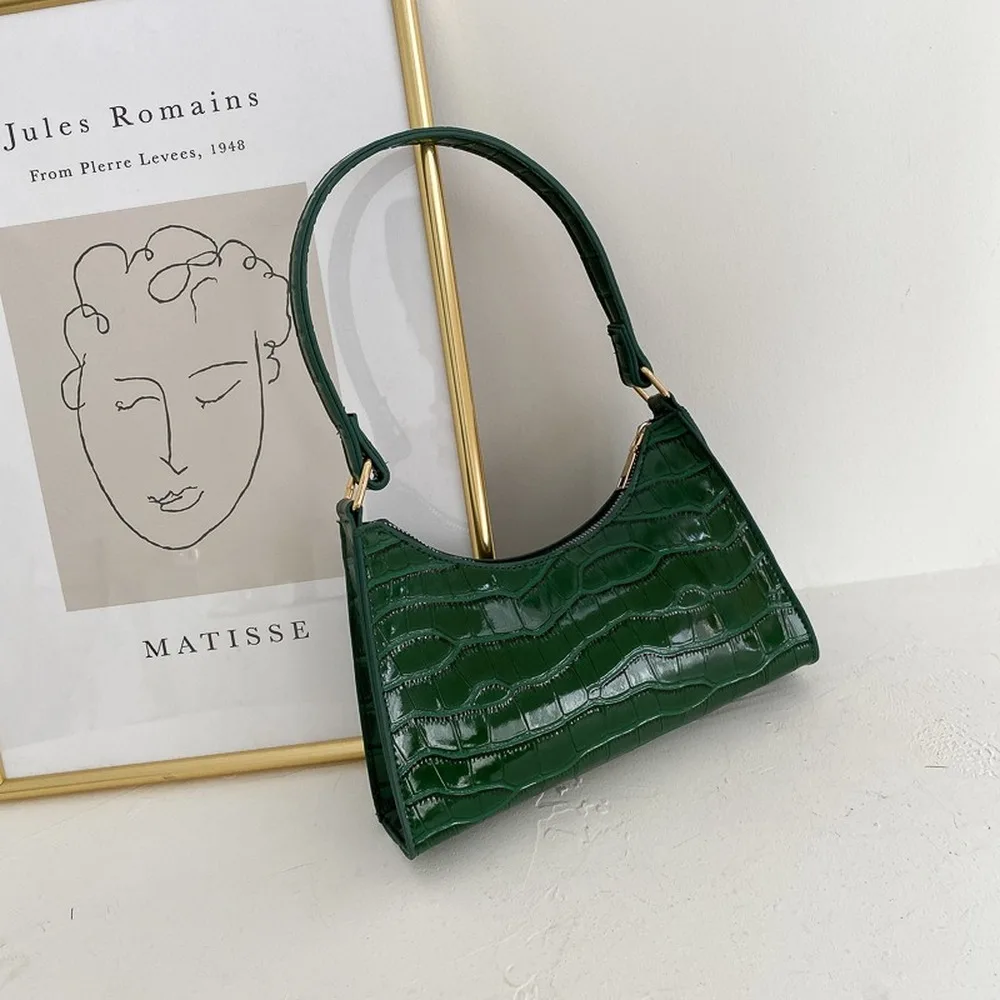 

Fashion Exquisite Shopping Bag Retro Casual Women Totes Shoulder Bags Female Leather Solid Color Chain Handbag for Women 2021