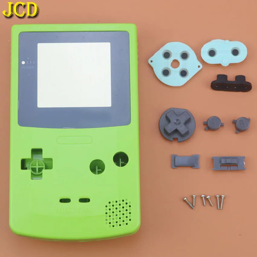 JCD 1 шт. для NAND Запчасти для Gameboy игровой запасной чехол пластиковая оболочка Крышка для консоль GBC полный корпус Чехол