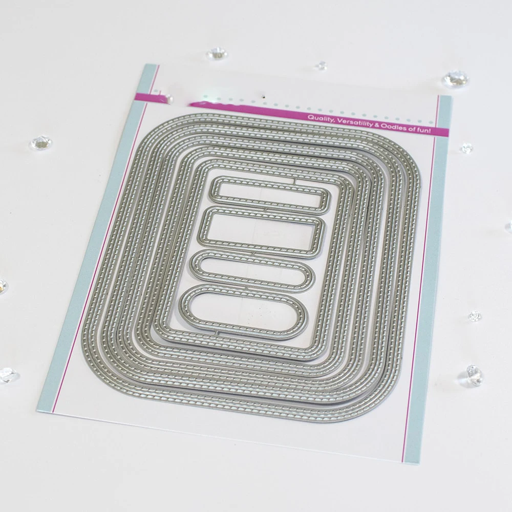 

Rectangle Imperial Rectangle New Arrival 2021 Metal Cutting Die Scrapbooking DIY Decoration Craft Embossing Stencil Stansmallen