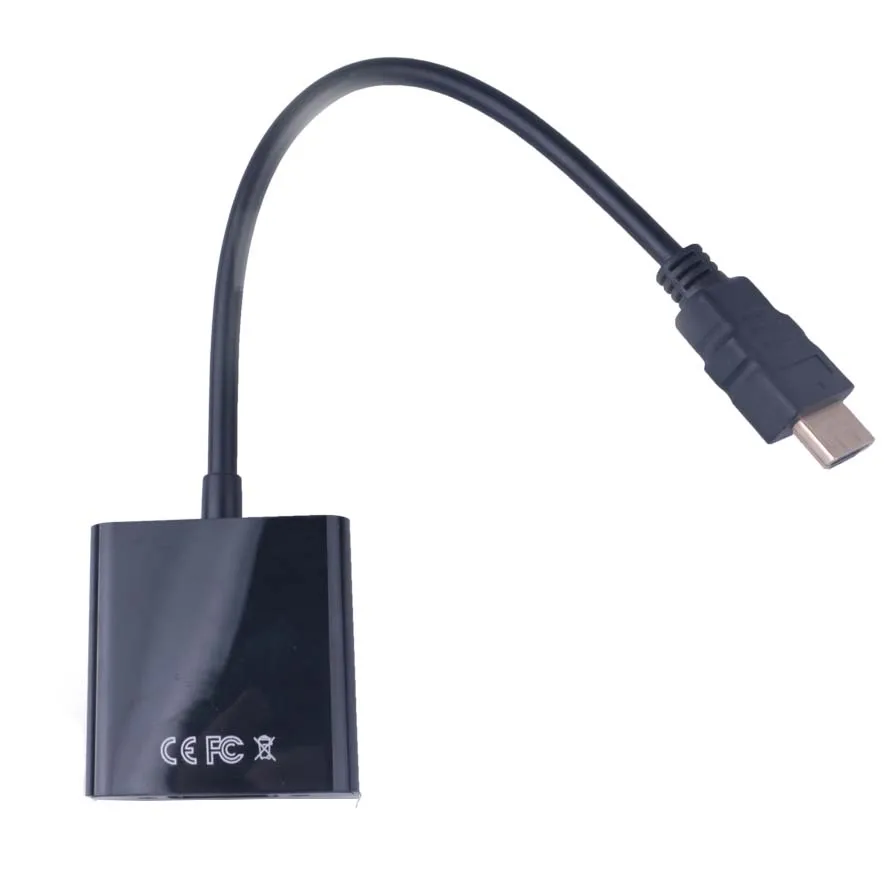 Адаптер HDMI-совместимый с VGA RGB мама к видео преобразователь адаптер 1080P HD TV монитор