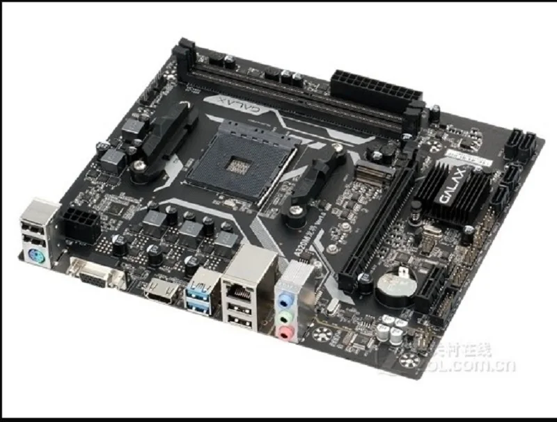 Оригинальный GALAXY A320M Dragon REV 2.1AMD материнская плата AM4 mATX дисковый массив M.2