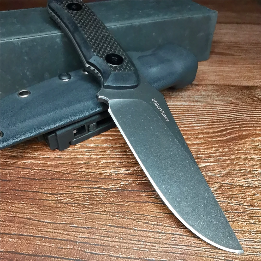 220 мм 9CR18 стальной нож с фиксированным лезвием G10 Ручка открытый подарок для