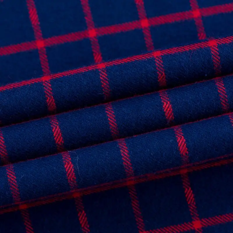 

Mens Brushed Cotton Plaid Button-down Casual Shirt Single Patch Pocket Long Sleeve Standard-fit Comfortable Flannel Thick Shirts