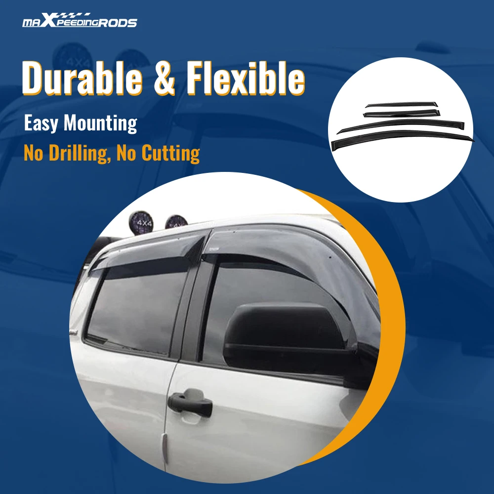 4PCS Weather Shields Weathershield for Holden Captiva CG SUV 2007-2018 Sun Visor | Автомобили и мотоциклы