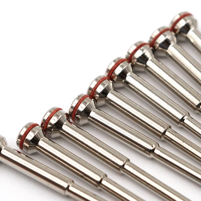 

10pcs Dental Holding Needle Polished Shaft Polishing Shank Mandrel Burs Rotary Tool For Polisher Machine Cutting Dental Material