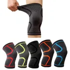 1 шт. нейлоновый баскетбольный наколенник для мужчин и женщин, спортивный фитнес, Велоспорт, наколенник, волейбольный наколенник, Теннисный компрессионный рукав для бега