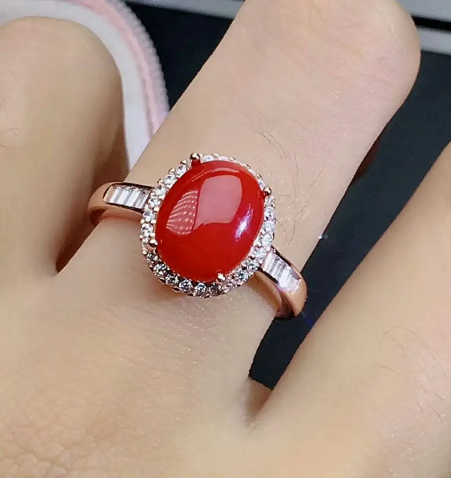 Женский комплект ювелирных изделий MeiBaPJ Свадебный из кольца и ожерелья с