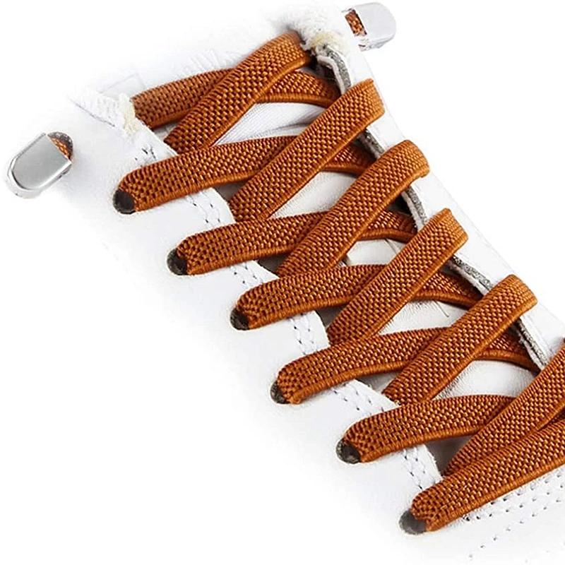 

1 Pair No Tie Shoelaces Flat Shoe Laces Elastic For Kids And Adult Sneakers Shoelace Quick Lazy Shoelace Shoe Strings