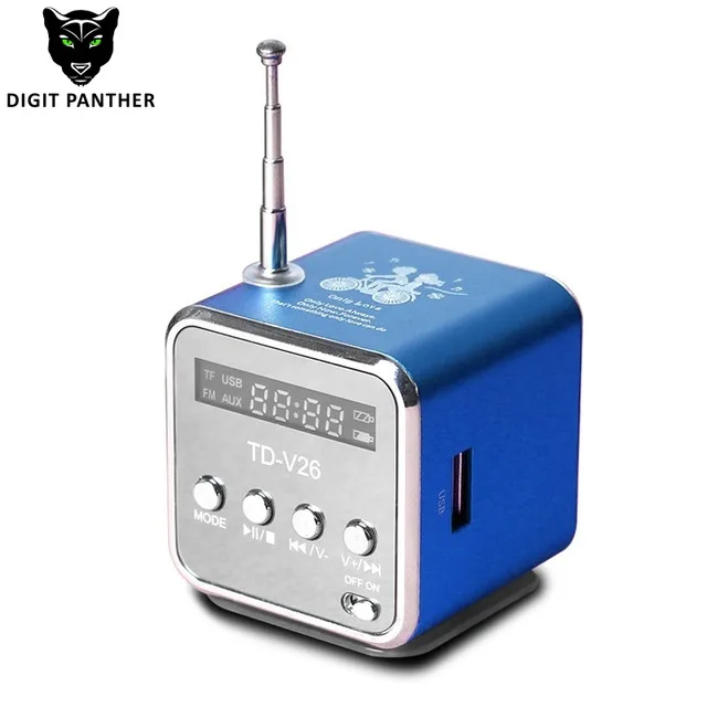 Фото Портативные колонки с FM мини многофункциональное радио USB записная книжка для ТВ Портативные колонки с FM мини многофункциональное радио USB записная книжка для ТВ