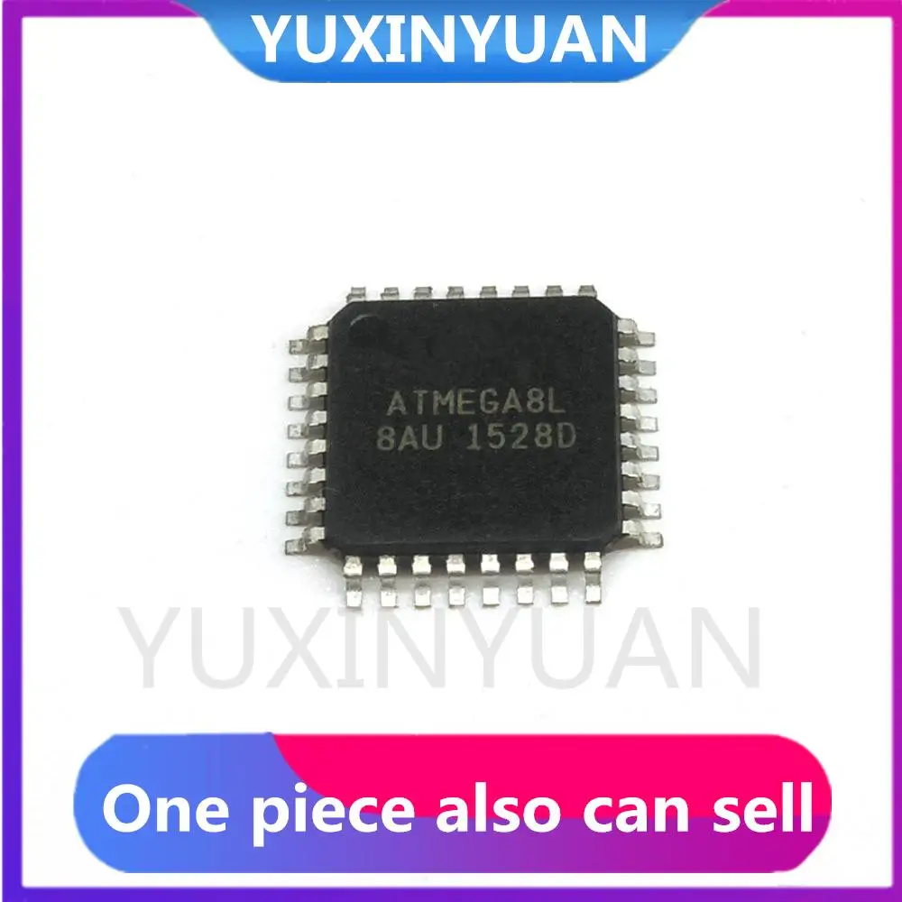 

Программируемая вспышка TQFP32, 50 шт./лот ATMEGA8L-8AU QFP ATMEL ATMEGA8L ATMEGA8-AU