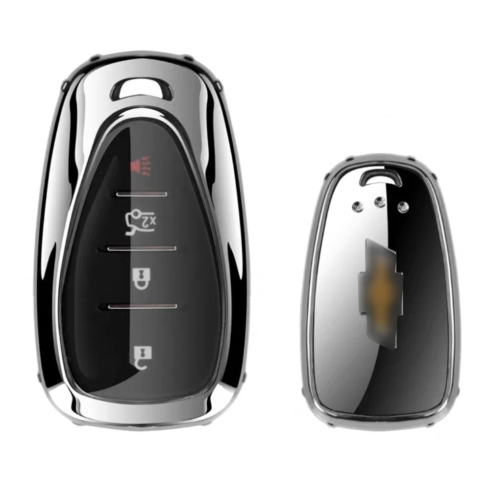 ТПУ чехол для автомобильного ключа Chevrolet Cruze Malibu Equinox Sonic Traverse Camaro Smart Keyless Entry Remote Keys