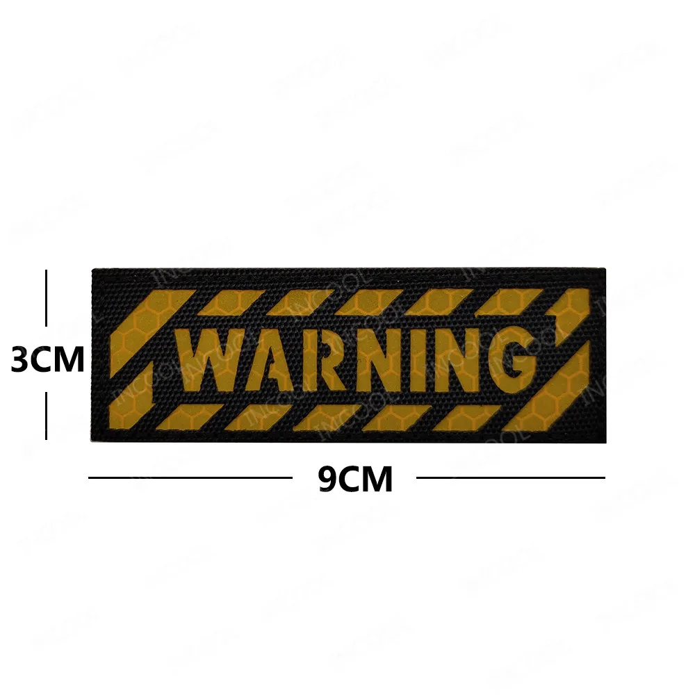 Предупреждение не трогайте мою сумку военные нашивки предупреждающие тканевые 3D