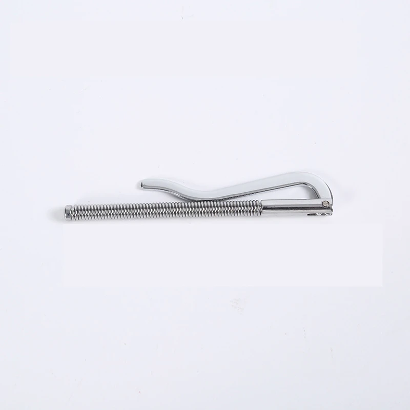 Зажим для денег длина 85 мм пружинный металлический | Дом и сад