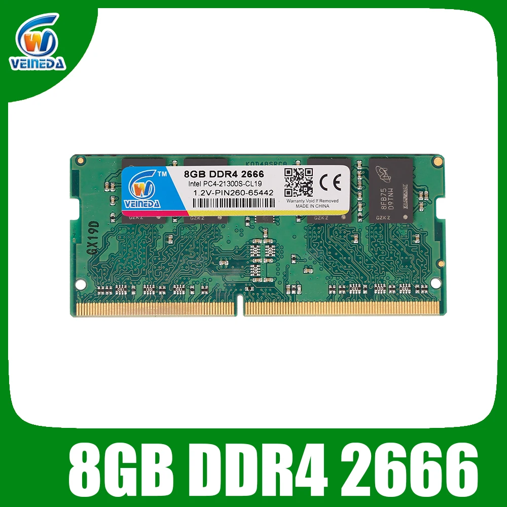 Laptop Memória Ram 2133 2400mhz Pc4-17000 1.2v 260pin So-dimm Ddr4 4 8 2666 gb
