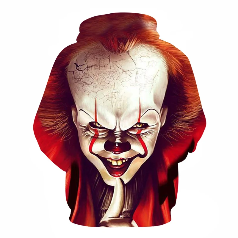 Толстовка с 3D принтом из фильма ужасы свитшот для мужчин и женщин пуловер Фредди