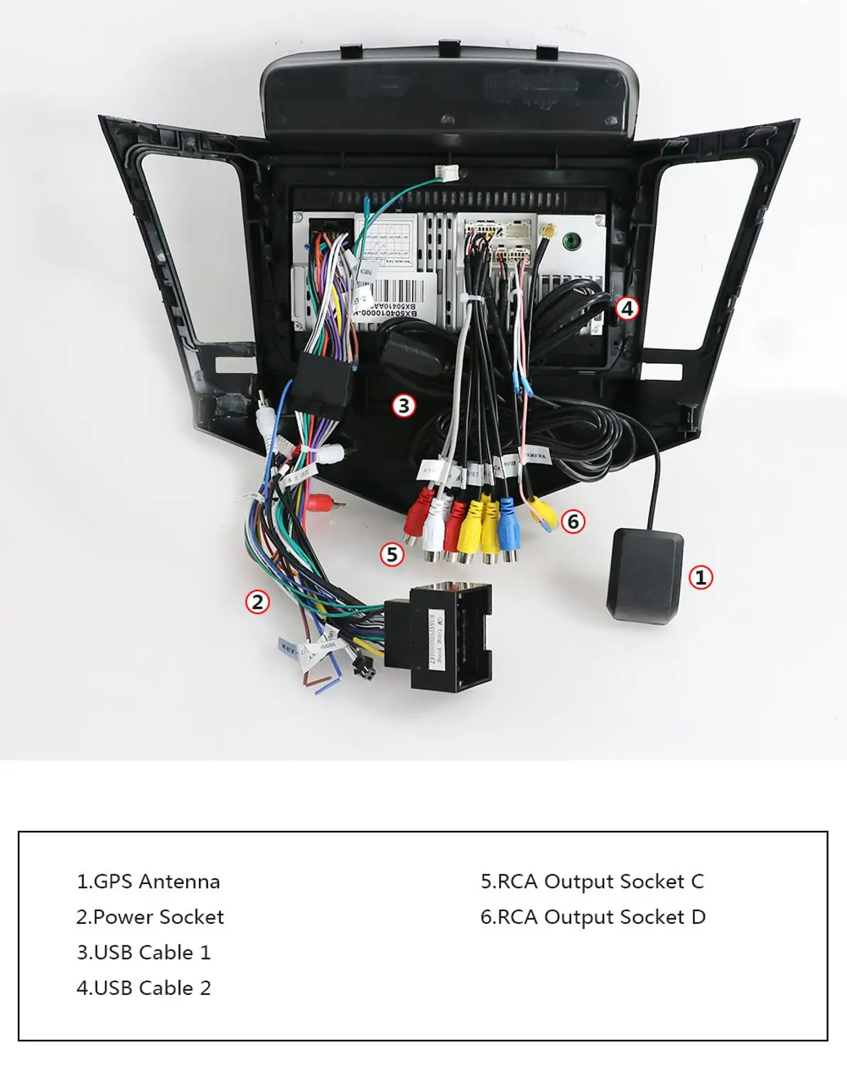 Автомагнитола 2 Din на Android 10 0 для Chevrolet Cruze 2009-2014 GPS-навигация Wi-Fi Bluetooth AUX стерео