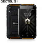 GEOTEL G1 5-дюймовый 3g Смартфон Android 7,0 2 Гб Оперативная память 16 Гб Встроенная память MTK6580A 4-х ядерный 1. 3g Гц водостойкий 7500 мАч мобильных сотовых телефонов