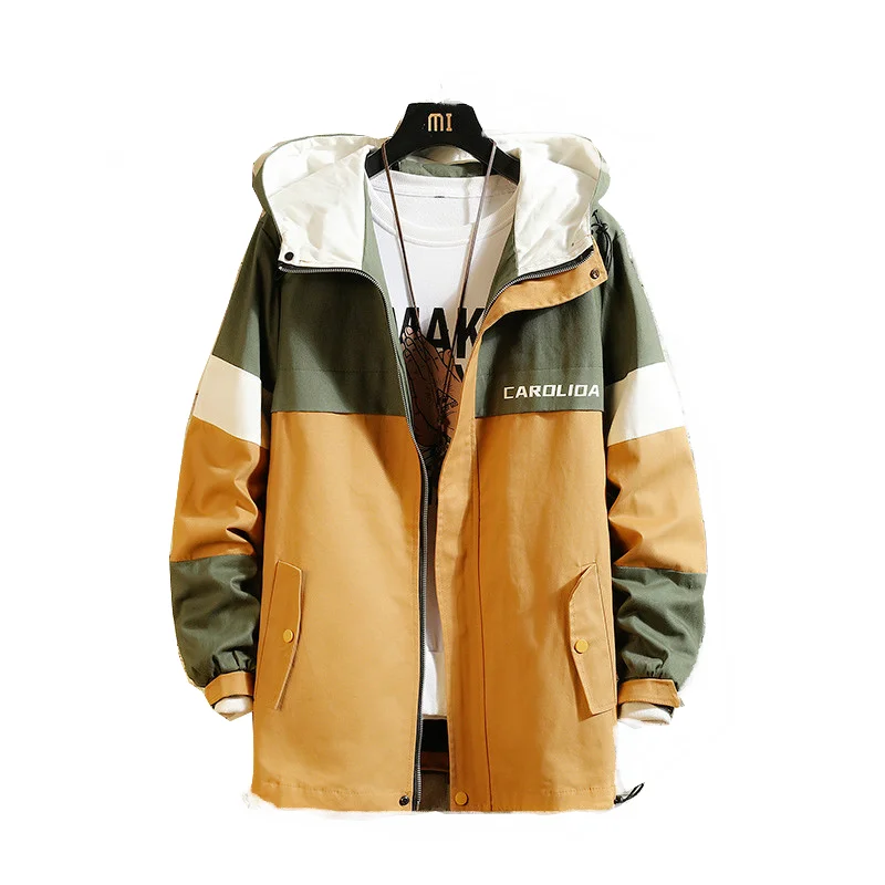 Мужская куртка с камуфляжным принтом FAVOCENT свободная в Корейском стиле 2019|Мужские