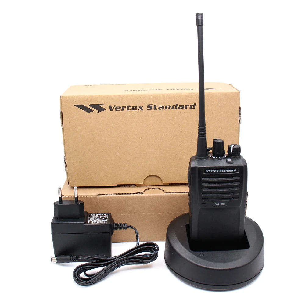vx 261 uhf vhf portable two way radio replace for vertex standard vx 231 motorola vx261 vx 260 walkie talkie with li ion battery free global shipping