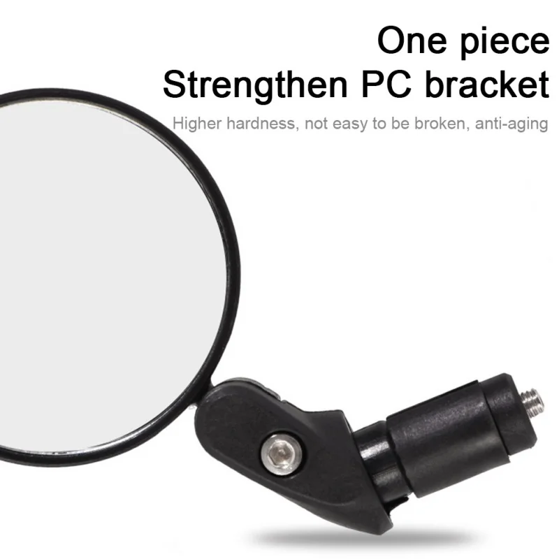 

Bicycle Rear Mirrors Bike Handlebar End Mirror MTB Road Cycling Flexible Durable Handlebar Side Safety Rearview Mirrors 2021