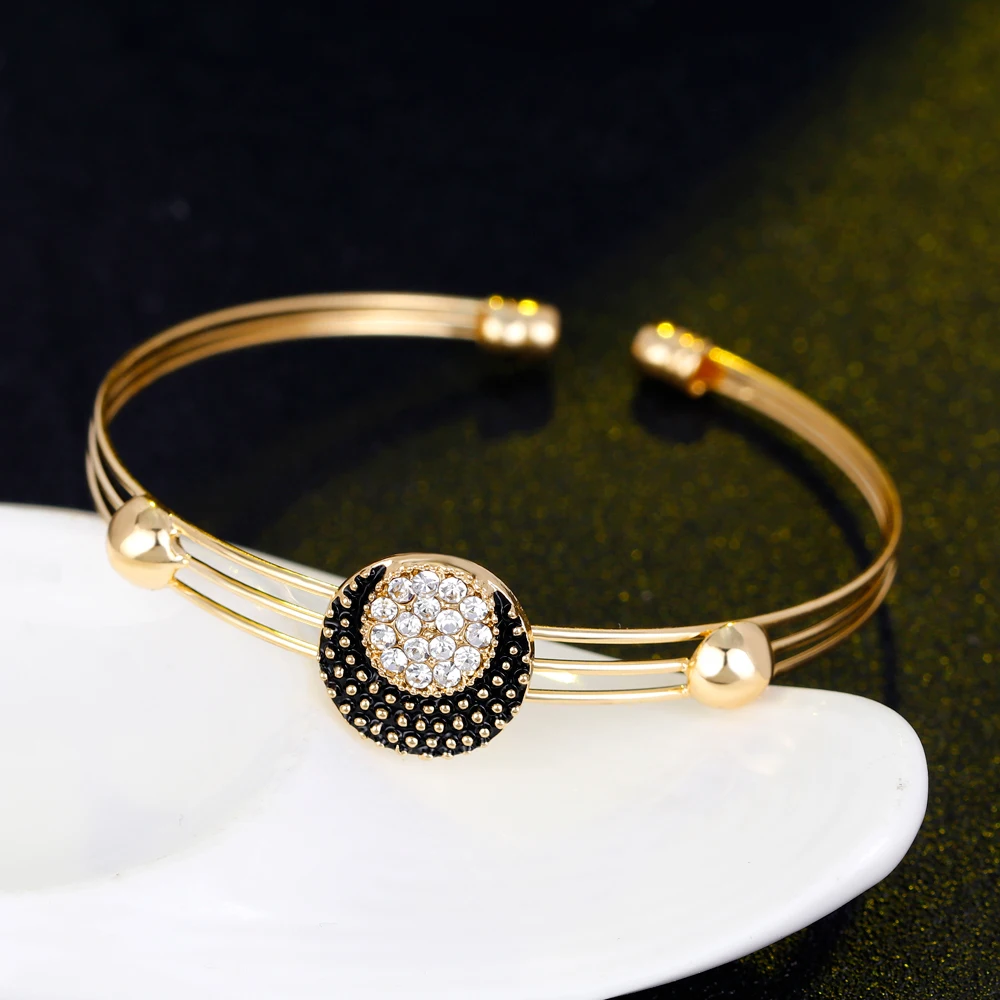 Блестящие стразы Висячие наборы масел винтажное ожерелье серьги кольцо браслет