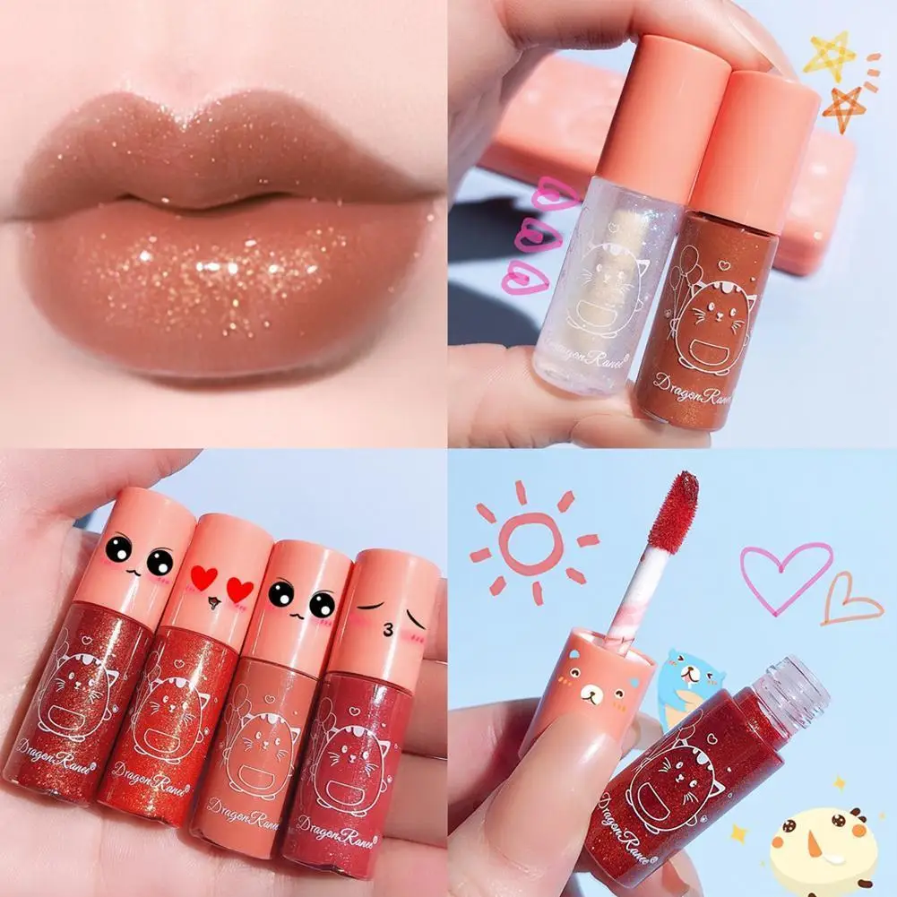 

10 Colors Mini Shiny Lip Gloss Sexy Moisturizing Long Tint Crystal Liquid Shipping Lasting Color Lipstick Pigment Jelly Lip Z5Y4