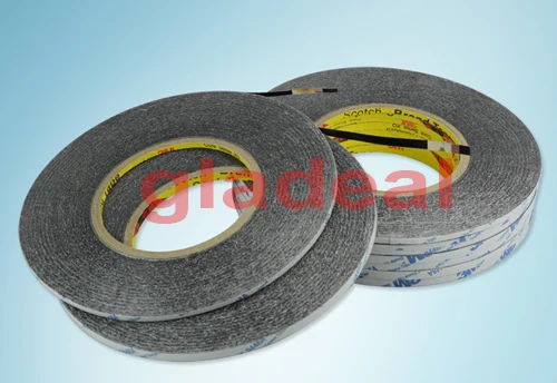 2 шт. 5 12 мм * 55 м 3 прочная клейкая Двухсторонняя лента для мобильного телефона