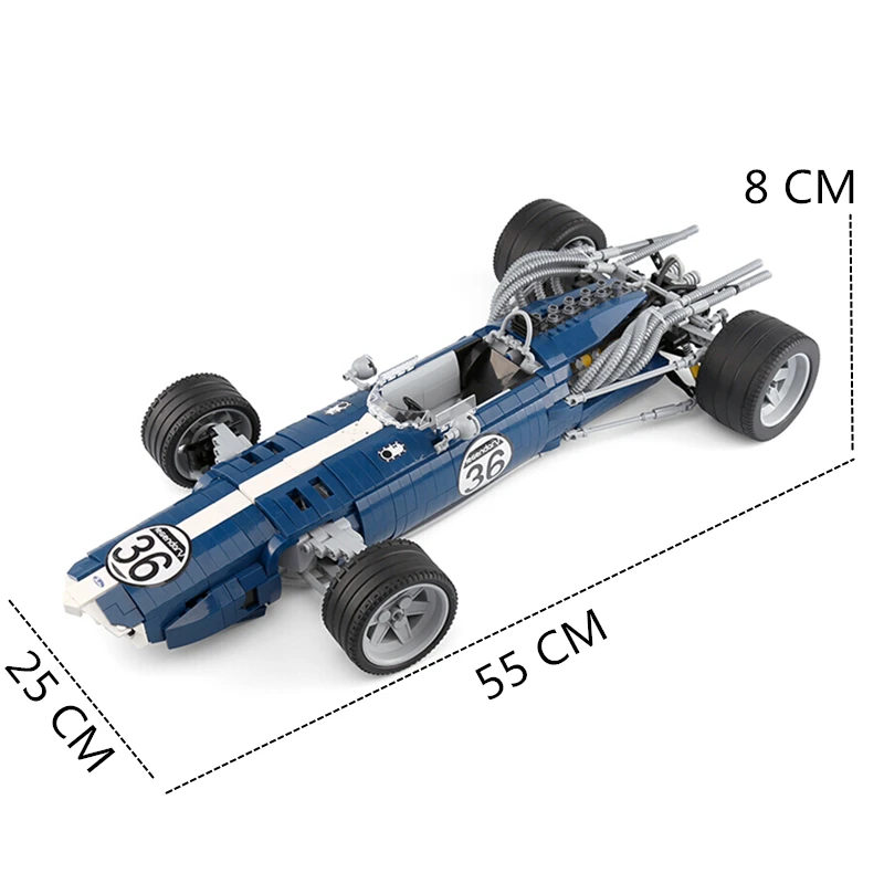 Новинка Формула 1 гоночный автомобиль создатель эксклюзивный Technic Grand Prix Racer F1