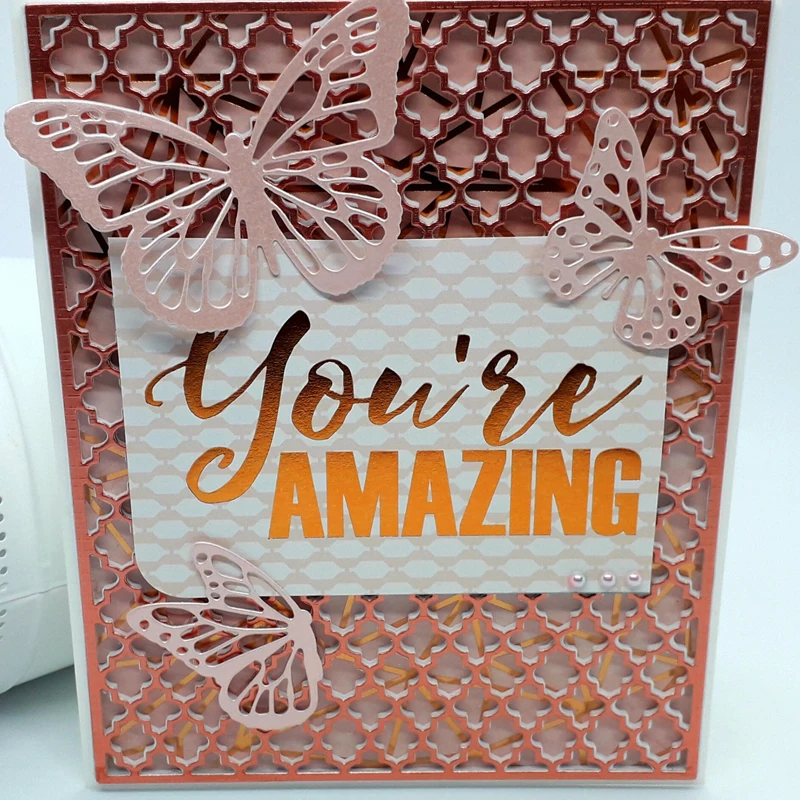 Вырубные штампы 14,5x17,7 см марокканский скрапбук металлический трафарет для поделок