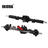 injora 215mm plastic front rear reverse axle for 110 rc crawler car axial scx10 ii 90046 90047
