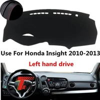 taijs factory casual classic protective leather car dashboard cover for honda insight 2010 2011 2012 2013 left hand drive