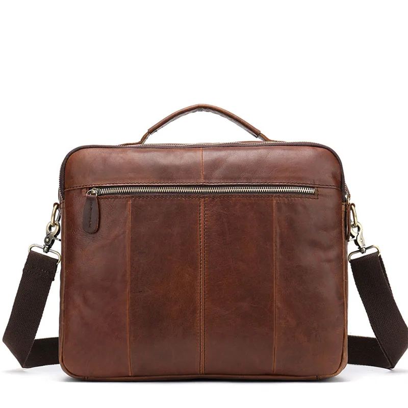 2021 натуральная кожа Портфели сумка с несколькими карманами 14 дюймов Сумка через