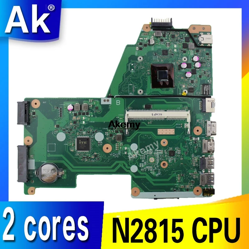 X451MA материнская плата для ноутбука REV 2 1 Для For Asus F451M X451M DDR3 100% тест N2815 CPU ядра |