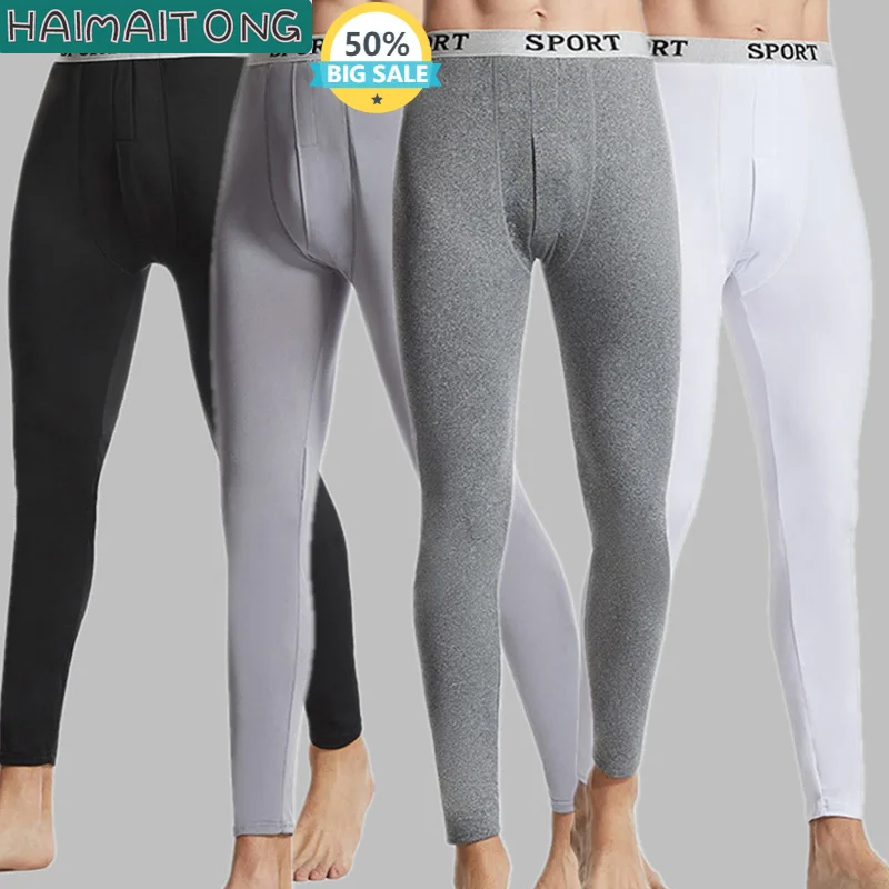 

Autumn Winter Mens Elasticity Thermal Pants Underwear Thermal Underwear Warm Long Johns Clothing Thermo Leggings Thermo Clothes
