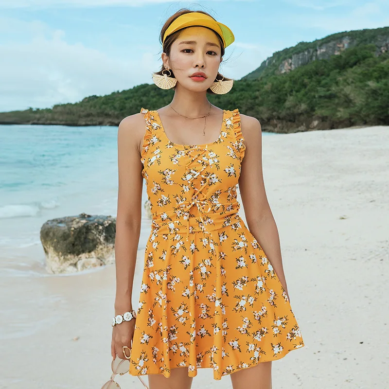 

Teenagers Swimwear Women Push Up High Waisted Bathing Suits One Set Swimming Swim Suit Cut Bikini 2020 Sexy Swimsuits Badpak