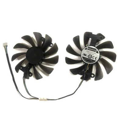 1 Set GFM10012H12SPA 2 шт./компл. GFM10012H12SPA GAA8S2U 95 мм DC 12V вентилятор охлаждения для ZOTAC GTX1070/1080 AMP ED 8GB в качестве замены - Цвет лезвия: 1 Set GFM10012H12SPA