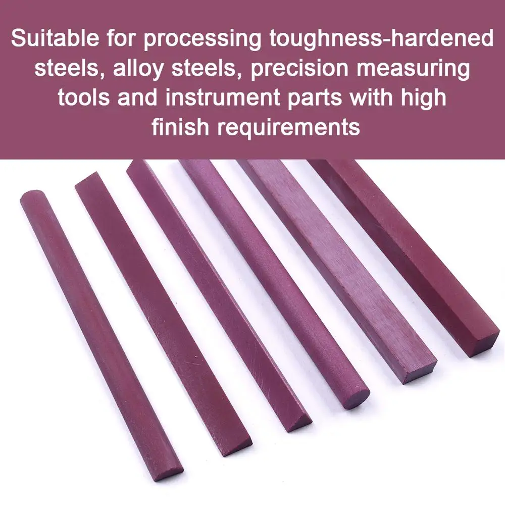 New 6pcs/set Square/Triangle/Semicircle/Cylindrical/Edge/Rectangle Grit 3000# Ruby Sharpening Grindstone Whetstone Graver Tools |