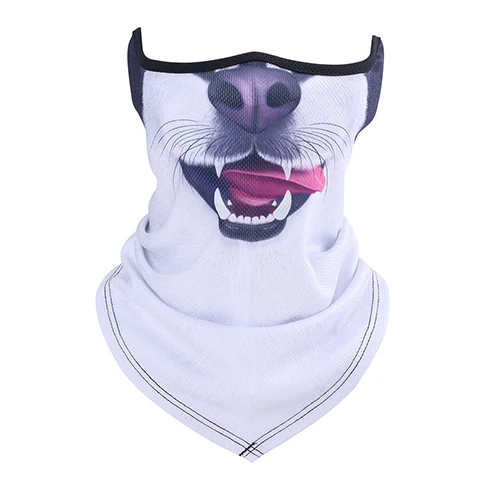 3D кошка собака милые животные Ветрозащитная Балаклава Skullies Beanie Забавный ШЛЕМ ЛАЙНЕР зимняя шапка теплая маска для лица шапка для женщин и мужчин - Цвет: DQ21