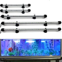 eu plug us plug aquarium fish tank led light 18283848cm bar submersible waterproof clip lamp decor