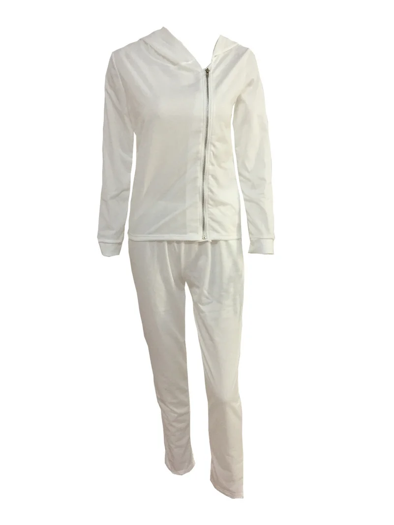 Новый Дизайнерский Костюм на молнии 2019 женский спортивный костюм из двух