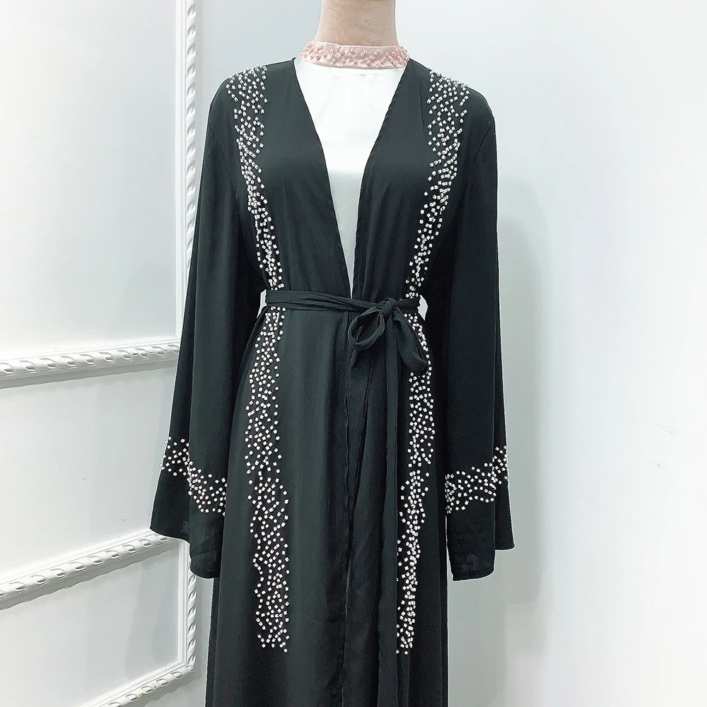 

Abaya Kaftan Dubai Kimono Cardigan Hijab Caftan Marocain Abayas For Women Qatar Muslim Dress Islam Clothing Robe Djellaba Femme
