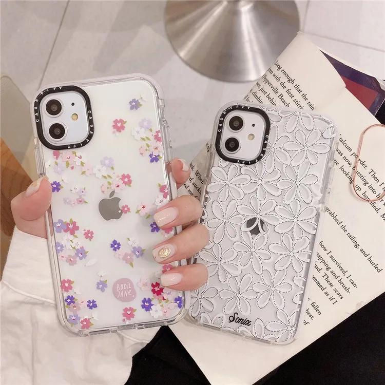 

Retro art flower lace cute Phone case For iPhone 11 Pro Max XR X Xs Xs Max case silicone cover for coque iPhone 7 6s 8 Plus Case