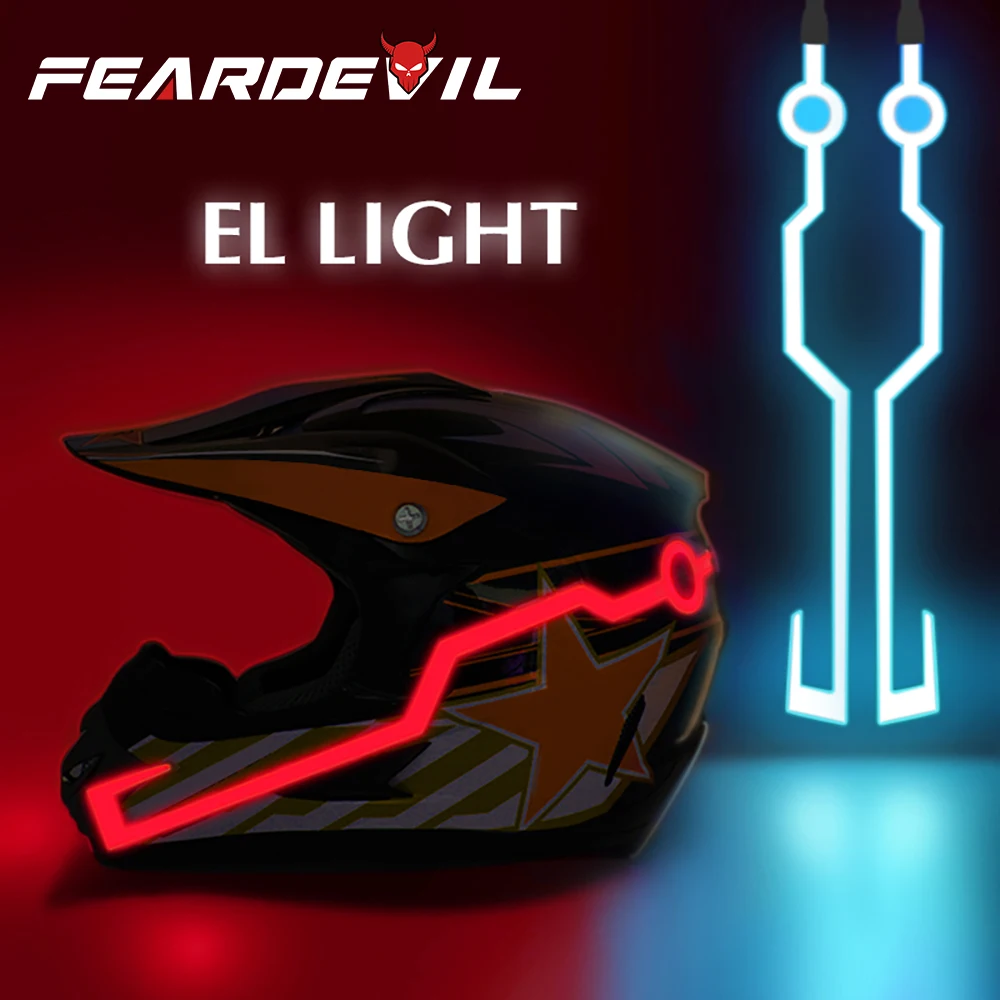 

2 шт. мотоциклетный светодиодный светильник для ночной езды s велосипедный шлем холодсветильник свет мигающая полоса светящийся сигнал сти...