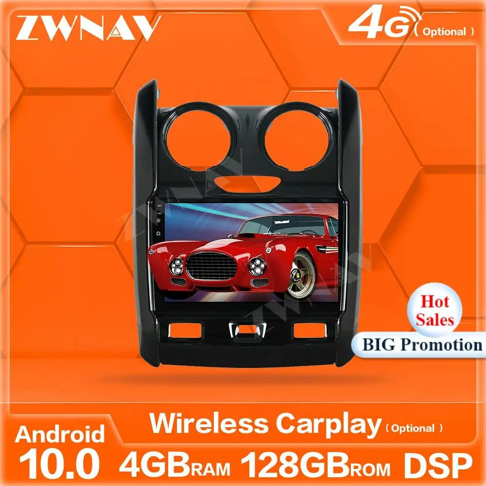 128 ГБ беспроводной Carplay Android экран плеер для Renault Duster 2015 2016 2017 2018 2019 GPS авто аудио