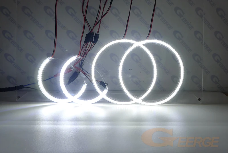 Ультра яркий SMD СВЕТОДИОДНЫЙ ангельские глазки набор колец Дневной светильник