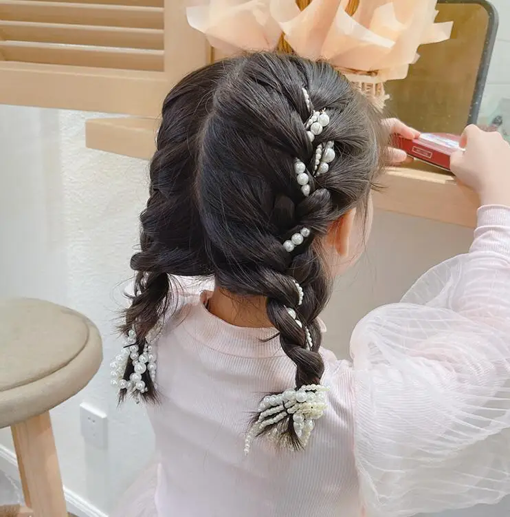 Женская элегантная длинная повязка на голову с жемчугом | Красота и здоровье