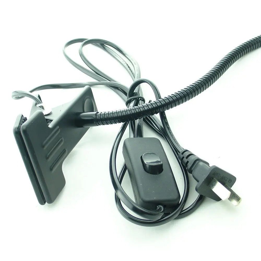 

LED Desk Lamp with Clip Flexible LED Reading Lamp 5W 220V Power Supply LED Book Lamps Children Bedside Home lights Eu/US plug