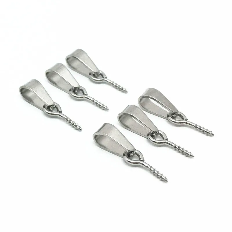 Зажимы для бижутерии из нержавеющей стали 316L 20 шт./лот
