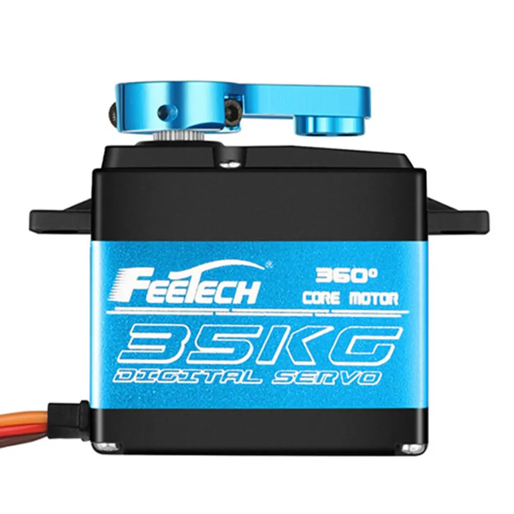 

7.4V Digital Servo 360 Degree Magnetic Steel Gear Remote Control Servo For Remote Control Cars For Airplane Quadcopter