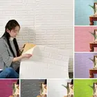 Настенные Стикеры для улучшения дома, настенные Стикеры, декоративные пенные Самоклеящиеся 3D обои для гостиной и спальни